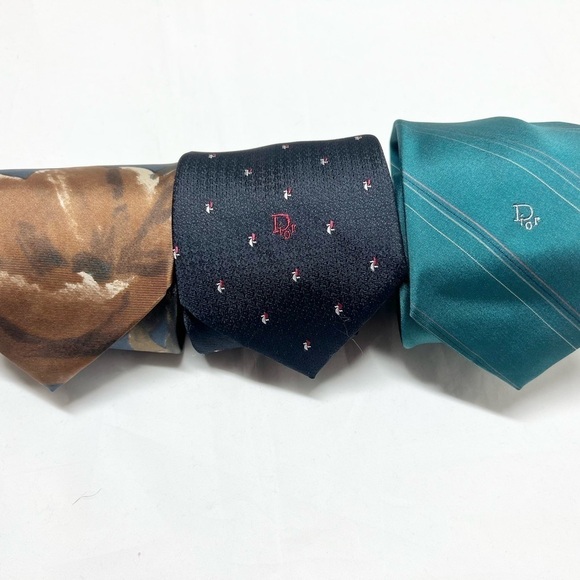 Christian Dior neckties lot of three - Picture 3 of 3